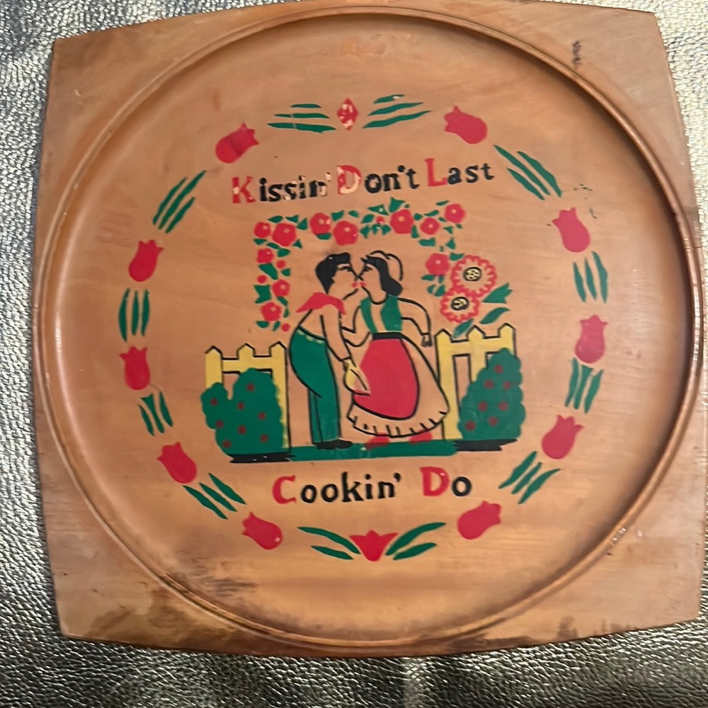 Vintage Wooden Trivet
